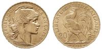 20 franków 1914, Paryż, złoto 6.44 g, Fr. 596a, 