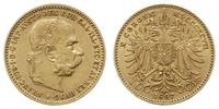 10 koron 1897, Wiedeń, złoto 3.36 g, Fr. 506