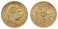 10 koron 1905, Wiedeń, złoto 3.38 g, Fr. 506