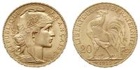 20 franków 1912, Paryż, złoto 6.46 g, piękne, Fr