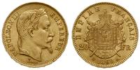 20 franków 1869 BB, Strasbourg, złoto 6.45 g, ła