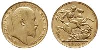 funt 1910, Londyn, złoto 7.98 g, Spink 3969