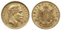 20 franków 1863/A, Paryż, złoto 6.42 g, Gadoury 
