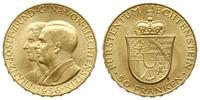 50 franków 1956, Franciszek Józef II i Georgina 