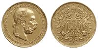 20 koron 1898, Wiedeń, złoto 6.76 g, Fr. 504