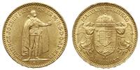 20 koron 1897, Kremnica, złoto 6.77 g, bardzo ła