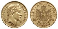 20 franków 1868 A, Paryż, złoto 6.43 g, Gadoury 