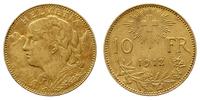 10 franków 1912 B, Berno, złoto 3.22 g, Fr. 504