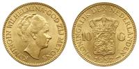 10 guldenów 1932, Utrecht, złoto 6.72 g, pięknie