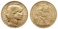 20 franków 1912, Paryż, złoto "900", 6.45 g, wyś