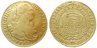 8 escudo 1792/P/JF, Papayan, złoto 26.73 g, Fr. 