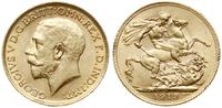 funt 1913, Londyn, złoto 7.99 g, piękny, Seaby 3