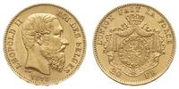 20 franków 1874, złoto 6.45 g, bardzo ładne, Fr.