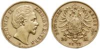 20 marek 1872 D, Monachium, złoto 7.91 g, AKS 18