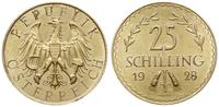 25 szylingów 1928, Wiedeń, złoto 5.88 g, Fr. 521