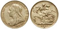 funt  1901, Londyn, złoto 7.97 g, Seaby 3874, Fr