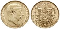 20 koron  1915, Kopenhaga, złoto 8.94 g, Fr. 299