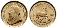1/10 krugerranda 1980, Pretoria, złoto "916" 3.4