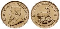 1/10 krugerranda 2015, Pretoria, złoto "916" 3.4