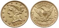 5 dolarów 1894, Filadelfia, Liberty Head, złoto 