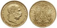 20 koron 1894, Wiedeń, złoto 6.76 g, bardzo ładn