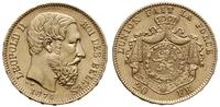 20 franków 1874, Paryż, złoto 6.44 g, bardzo ład