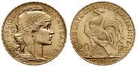 20 franków 1913, Paryż, złoto 6.45 g, wyśmienici