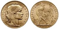20 franków 1914, Paryż, złoto 6.45 g, wyśmienici