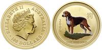 100 dolarów 2006, Rok Psa (Beagle), złoto ''999,