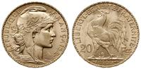 20 franków 1904, Paryż, złoto 6.45 g, Fr. 596a, 