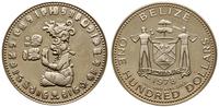 100 dolarów 1978, Itzamna - bóg Majów, złoto pró