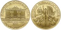 2.0000 szylingów 1992, Wiedeń, złoto 31.14 g pró