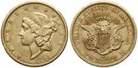 20 dolarów 1863/S, San Francisco, Liberty, złoto