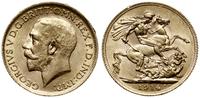 funt 1914, Londyn, złoto 7.99 g, piękny, Fr. 404