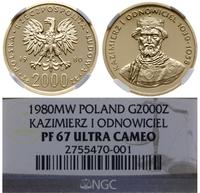 2.000 złotych 1980, Warszawa, Kazimierz Odnowici