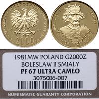 2.000 złotych 1981, Warszawa, Bolesław II Śmiały
