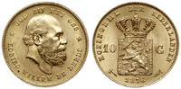 Niderlandy, 10 guldenów, 1876