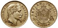 20 franków  1868 / A, Paryż, złoto 6.43 g, Fr. 5