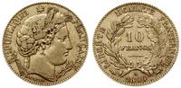 10 franków 1896 / A, Paryż, złoto 3.20 g, Fr. 59