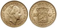 10 guldenów 1933, Utrecht, złoto 6.71 g, Fr. 351