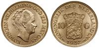 10 guldenów 1932, Utrecht, złoto 6.73 g, Fr. 351