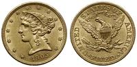 5 dolarów 1905, Filadelfia, typ Liberty Head, wi