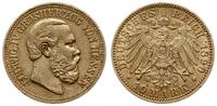 10 marek 1890/A, Berlin, złoto 3.94, rzadkie , A