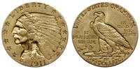 2 1/2 dolara 1911, Filadelfia, typ Indian head, 