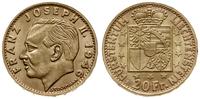 20 franków 1946, złoto 6.42 g, wyśmienicie zacho