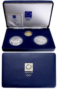 zestaw monet olimpijskich 2004, 100 euro (Akropo