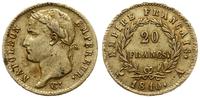 20 franków 1810 A, Paryż, złoto 6.43 g, Fr. 511,
