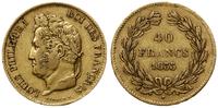 40 franków 1833 A, Paryż, złoto 12.85 g, Gadoury