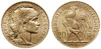 20 franków 1914, Paryż, złoto 6.44 g, Fr. 596a, 