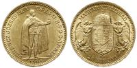 20 koron 1895 KB, Kremnica, nowe bicie, złoto 6.